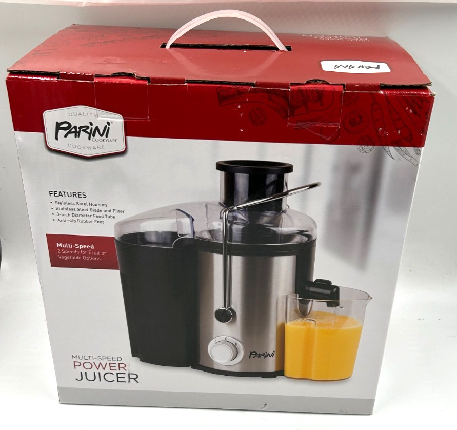 Parini Multi-Speed Stainless Steel Power Juicer