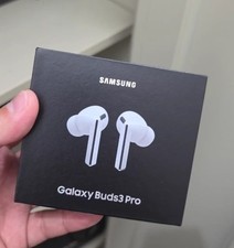 Samsung Galaxy Buds3 Pro AI True Wireless Bluetooth Earbuds-New-white