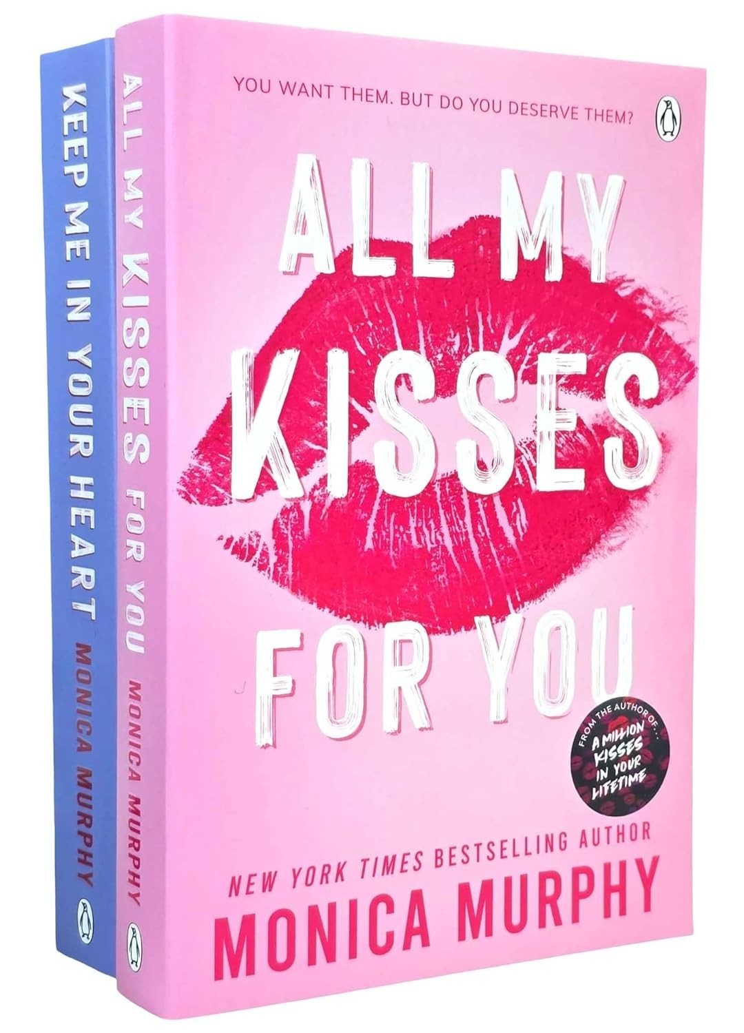 Lancaster Prep Series 2 Books Collection by Monica Murphy All My Kisses for You