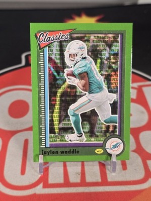 2022 Jaylen Waddle Panini Classics Green /25 #63