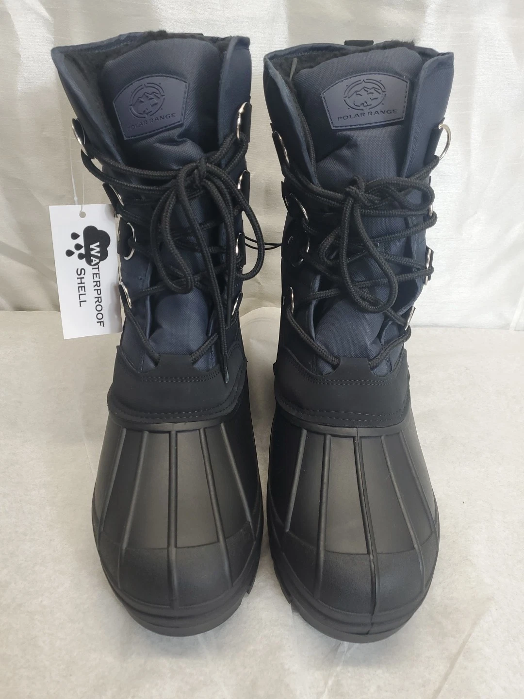 Polar Range Men's Hiking Blue Waterproof Thermal Boots Size 11M