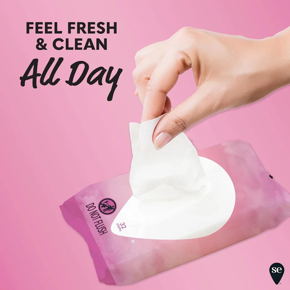 Summer's Eve Simply Sensitive Daily Gentle Feminino 32 unidades (pacote com 4) - Imagem 2 de 4