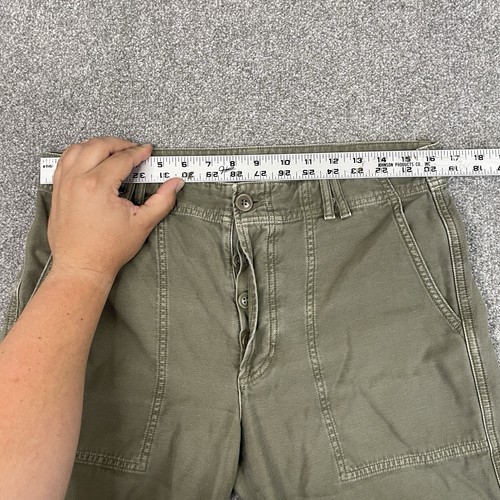 Citizens of Humanity Marcelle Pants Womens 28 (Fit 33x27) Tapered Military Wide - Picture 7 of 13