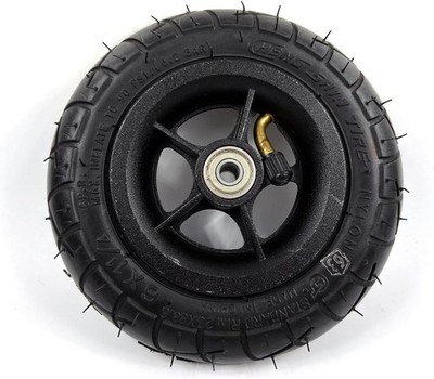 150MM Scooter Inflation Wheel With Aluminium Alloy Hub 6'' 6 Inch, black 