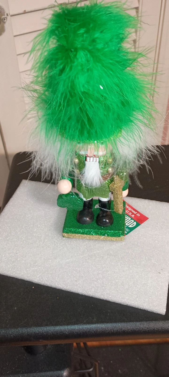 KURT ADLER-9" HOLLYWOOD IRISH NUTCRACKER-NEW IN BOX-2025