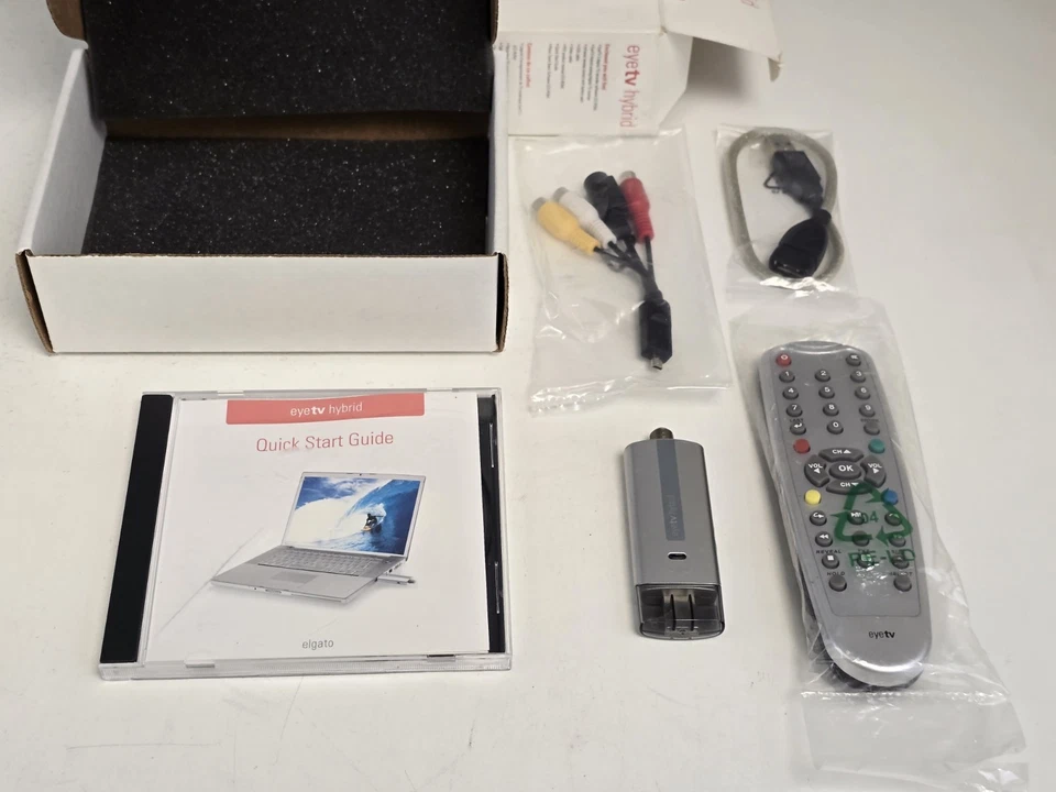 Elgato EyeTV Hybrid TV Stick for Mac or PC HDTV & Analog TV With Box - Image 2 of 4