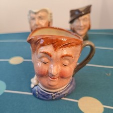 Vintage Royal Dalton  Small "Fat Man" Character Jug figurine