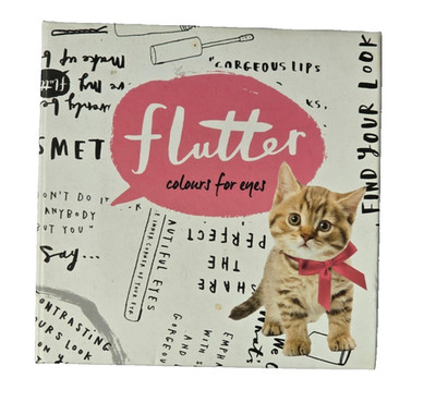 Flatterfarben für Lidschatten Palette Katze Design Etui mit kleinem Spiegel