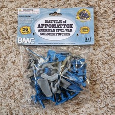 BMC Toys Battle of Appomattox American Civil War Soldier Figures 54mm Scale