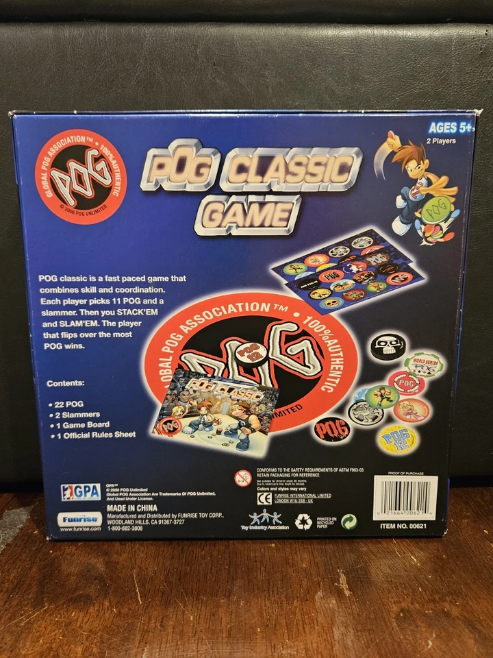 Vintage 2006 Authentic POG Classic Game 22 Original POGS 2 Slammers & Board NEW - Image 4 of 4