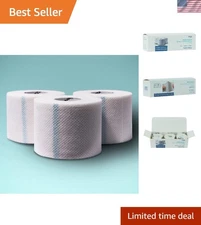 Porous Fabric Surgical Tape Waterproof Skin Adhesive 3 Rolls 2x10 Yds