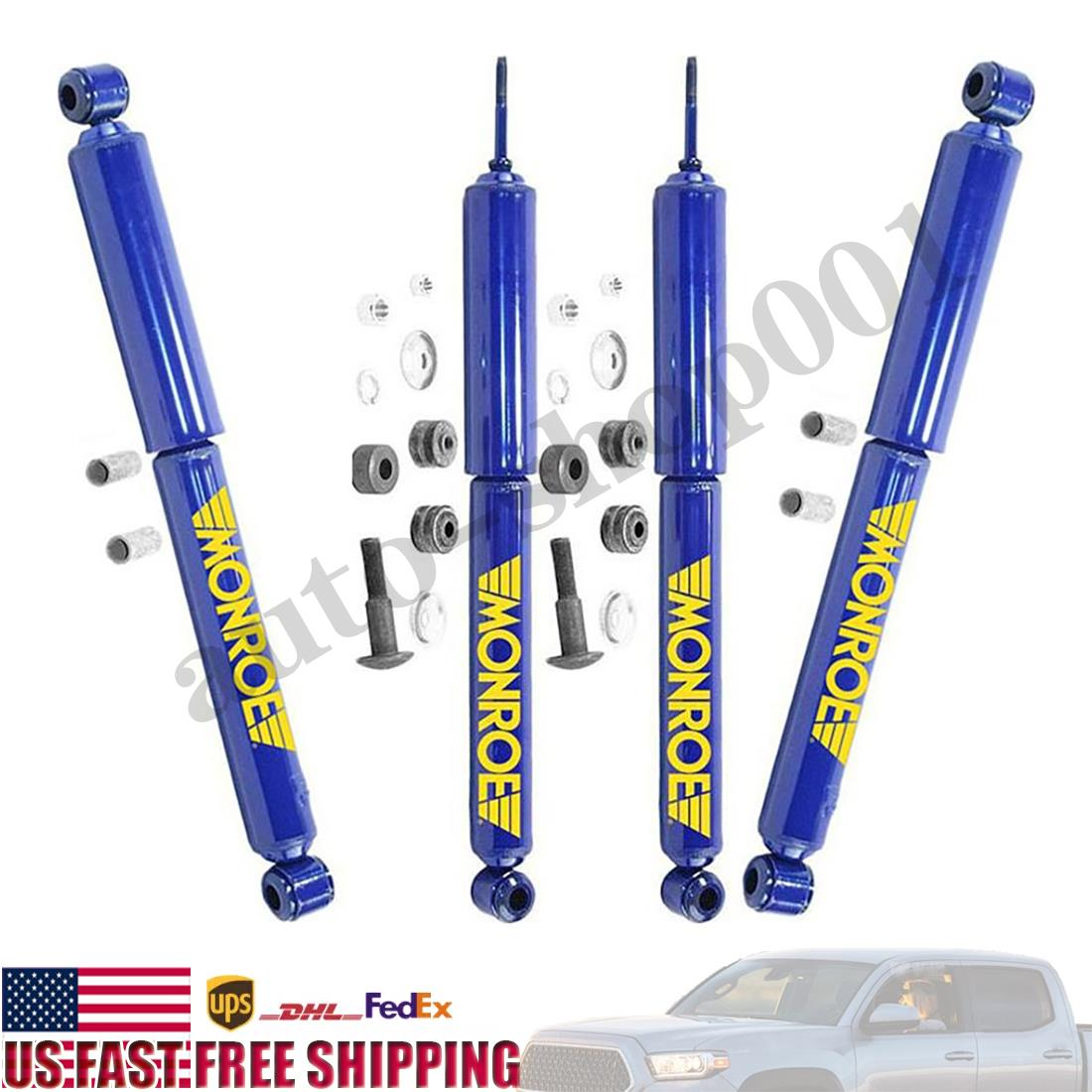 Chevrolet Truck 1955 Front & Rear Shocks Struts Shock Absorber Set