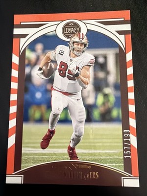 GEORGE KITTLE 2020 Panini Legacy Orange #95 San Francisco 49ers #/199