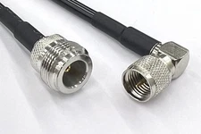Mini UHF Male to N Female RG8X Low Loss Coaxial Cable Pick Your Length Lot USA