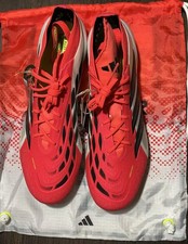 ADIDAS PREDATOR ELITE FT S [JS0381] SG SOCCER CLEATS FOLD TONGUE Sz 12