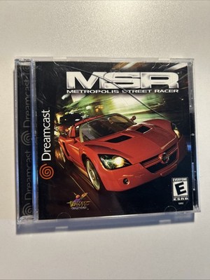 Sega Dreamcast Metropolis Street Racer Authentic Disc Is Super Nice !!!!!