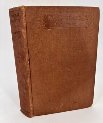 P. C. Wren Beau Geste Book John Murray Cheaper Edition Hardcover Adventure 1927