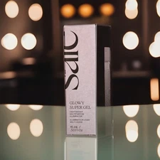 SAIE Glowy Super Gel Illuminator Mini-size BNIB Shade Roseglow