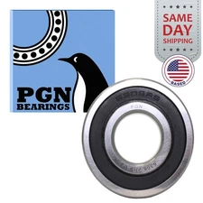 6306-2RS Premium Rubber Seal Ball Bearing C3 EMQ, 30x72x19, 6306 2RS 6306rs