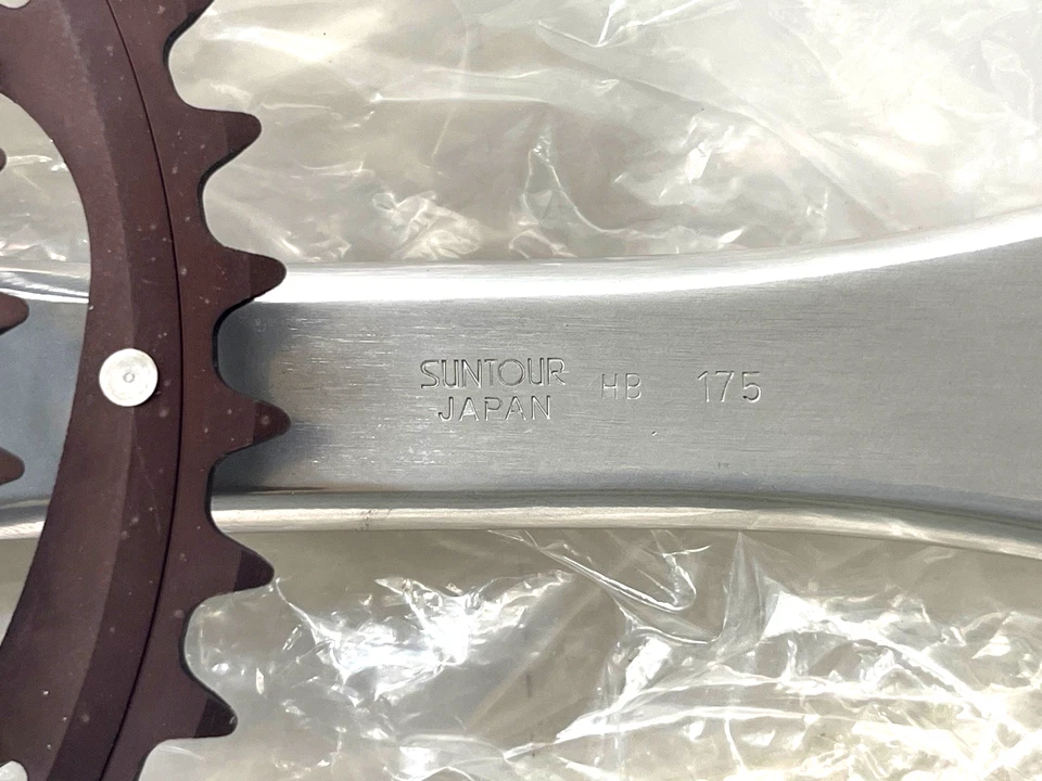Juego de bielas Suntour XC Pro CW-XP01, 175 mm 46-36-24, nuevo en caja - sin aranceles basado en EE. UU. Foto 4 de 4