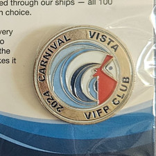 Carnival Cruise Line VIFP Club 2024 Carnival VISTA Pin New Sealed In Package