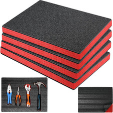 4 Pcs Cuttable Polyurethane Foam Pads Craft Foam Insert for Packing Padding Cam
