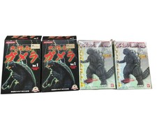 Gamera Godzilla Figure Set Konami BANDAI Unopened Retro Collectible