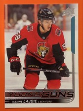 2018-19 Upper Deck - Young Guns Maxime Lajoie #223 (RC)