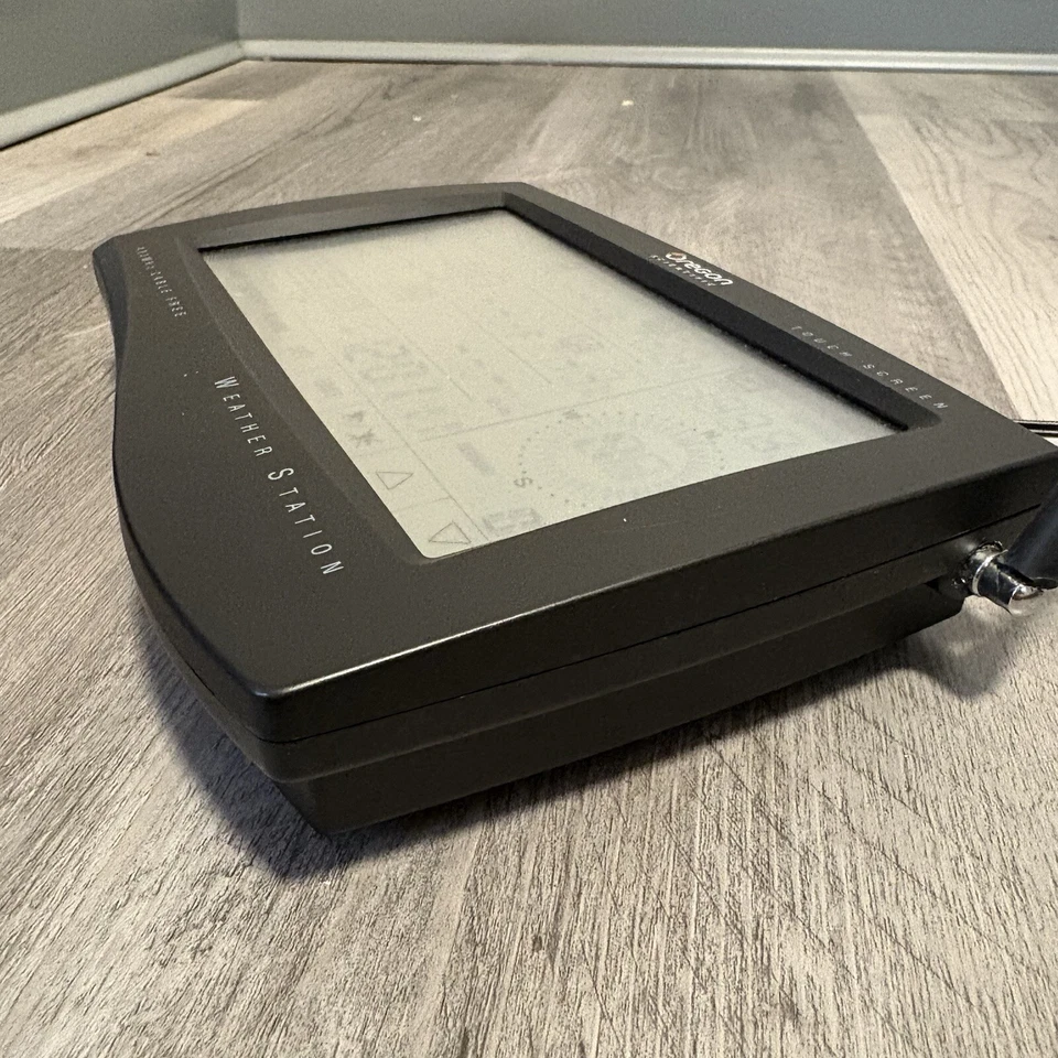 Oregon Scientific WMR968 Weather Station Cable Free Touchscreen BASE ONLY Works - Image 3 of 4