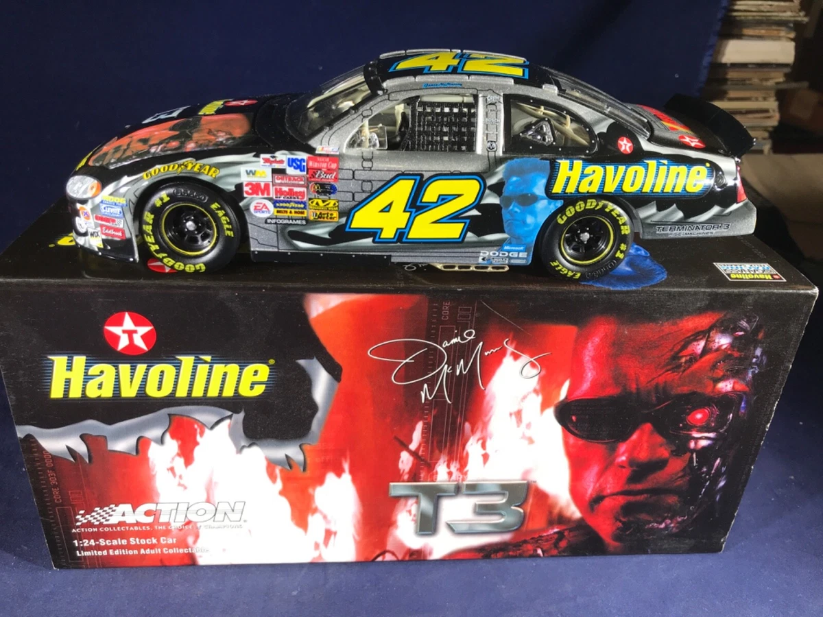 1/24 ACTION ELITE 2003 Jamie McMurray #42 Havoline Davey Allison Rookie