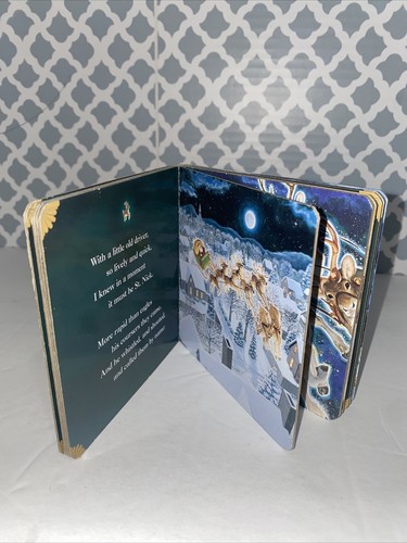 THE NIGHT BEFORE CHRISTMAS By Tom Newsom *Excellent Condition* 4x4 Kids Collect - Picture 4 of 5