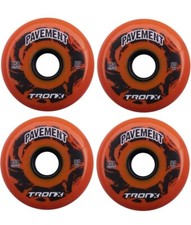 TronX Outdoor Asphalt Pavement 85A Inline Roller Hockey Wheels 4 Pack  80mm 