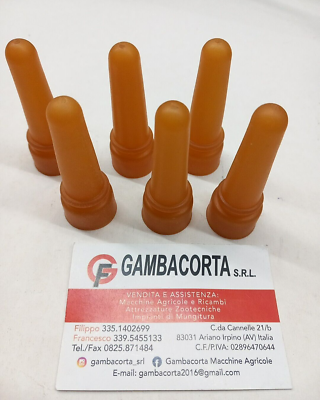 kit 6 Tettarelle per secchio KYTET Biberon Lattice agnello capretti allattatrice