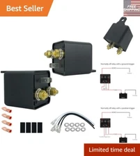 120 Amp High-Current 12V SPST Relay - Reliable Heavy-Duty Automotive Solution