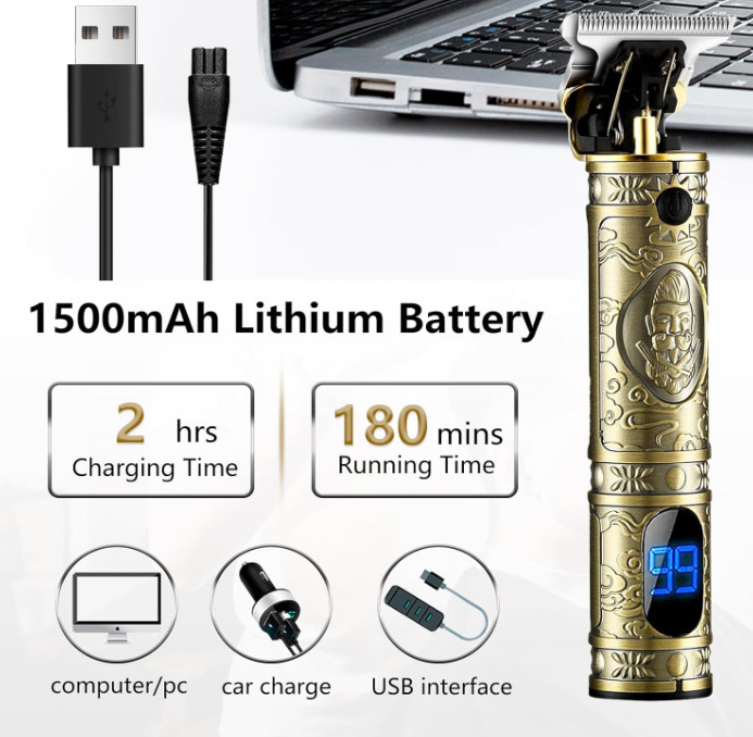 Maquina De cortar Cabello Pelo Set Máquinas Profesional Cortapelos Para Hombres