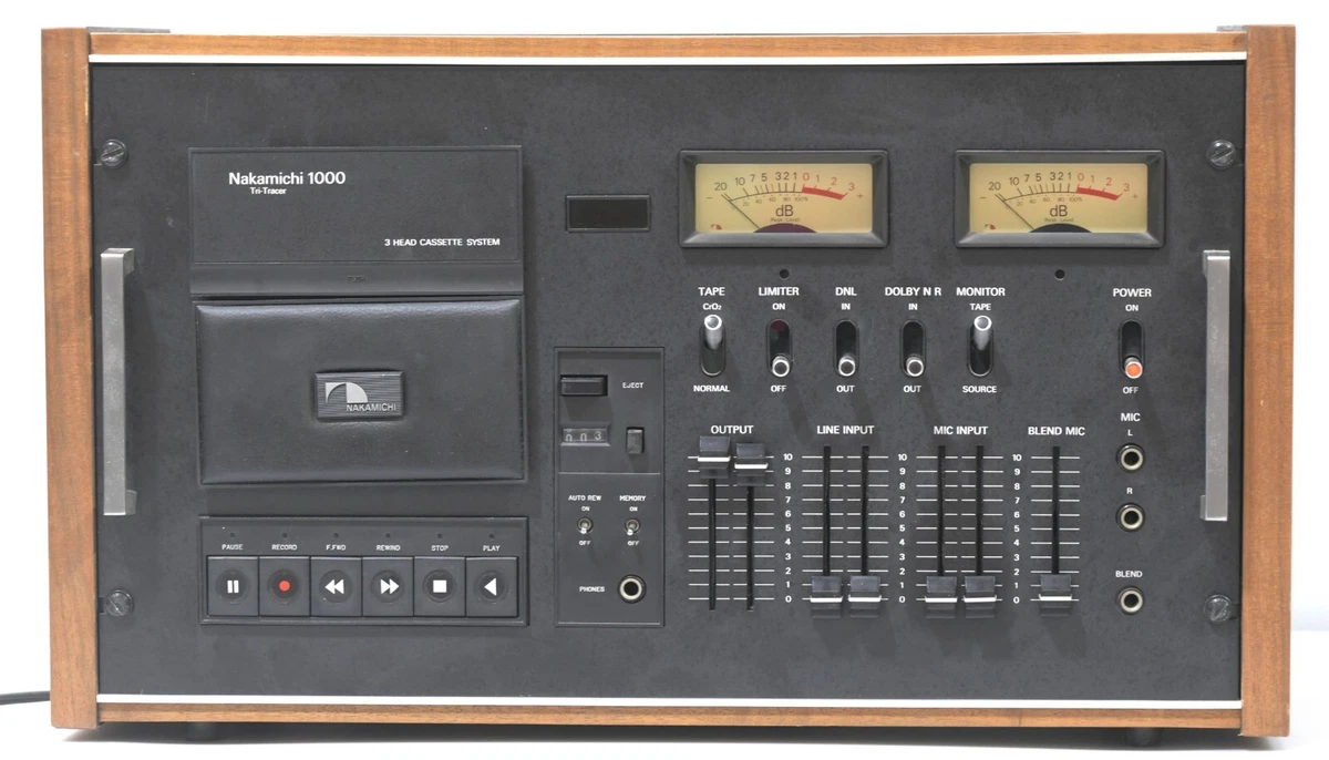 Nakamichi 1000 In Vintage Cassette Decks for sale - eBay