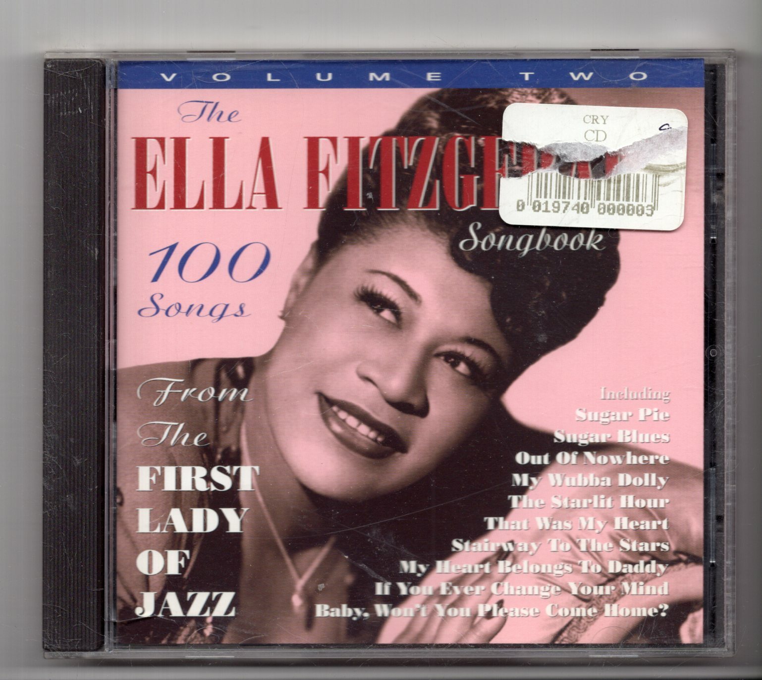 (JV914) Ella Fitzgerald, The Songbook Vol 2 - 1996 CD