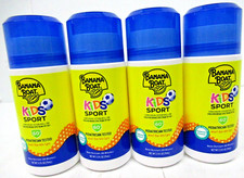 Banana Boat Kids Sport Roll-On Sunscreen SPF 60  2.5 Oz Lot of 4