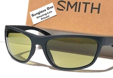 Smith Optics REDDING Black ChromaPop POLARIZED Low Light Yellow GLASS Sunglass