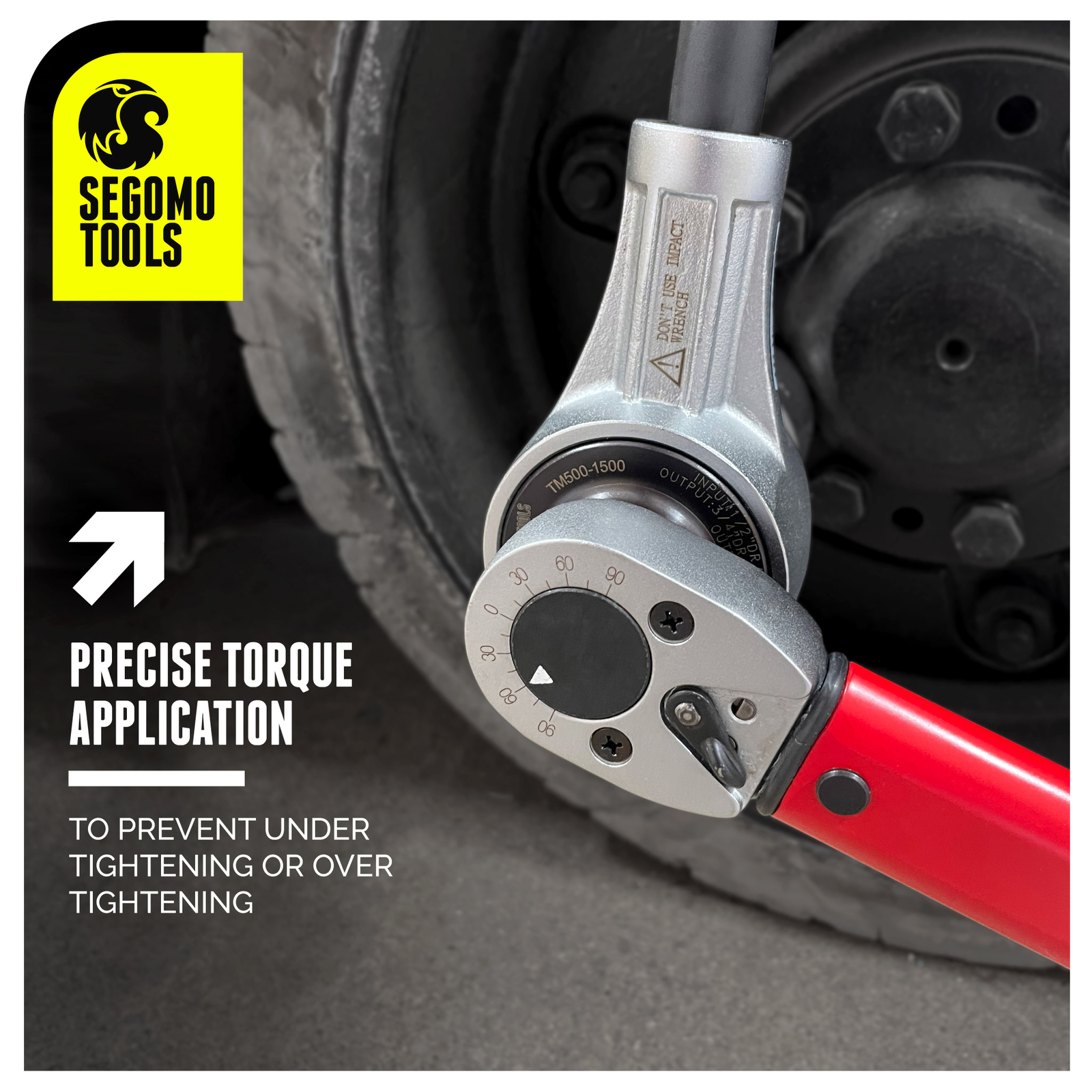 Segomo Tools 3651100 FT/LB, 1/2 Inch To 3/4 Inch Drive Torque