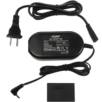 HQRP AC-Netzadapter Ersatz für Canon EOS M M2 M10 M50 M100 M200 Kiss M Kamera