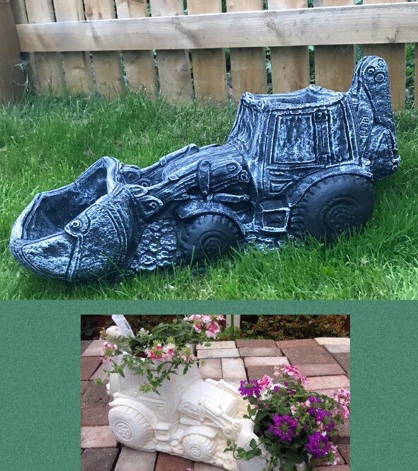 latex and fibreglass garden ornament mould JCB eBay
