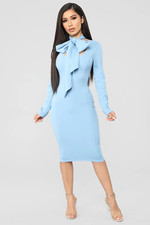 Fashion Nova Just The Way I Am Dress In Size S Brand New