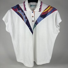 Vintage Lily's of Beverly Hills Shirt Women's Extra Large Golf Dolman