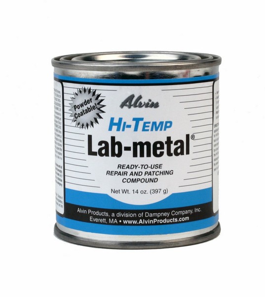 Alvin 14 Oz Lab Metal Repair and Patching Compound Withstands Temps up