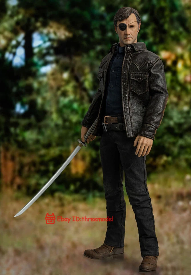 Figura de acción de PVC Threezero 1/6 The Walking Dead Philip Blake 12,65 pulgadas en stock Foto 3 de 4