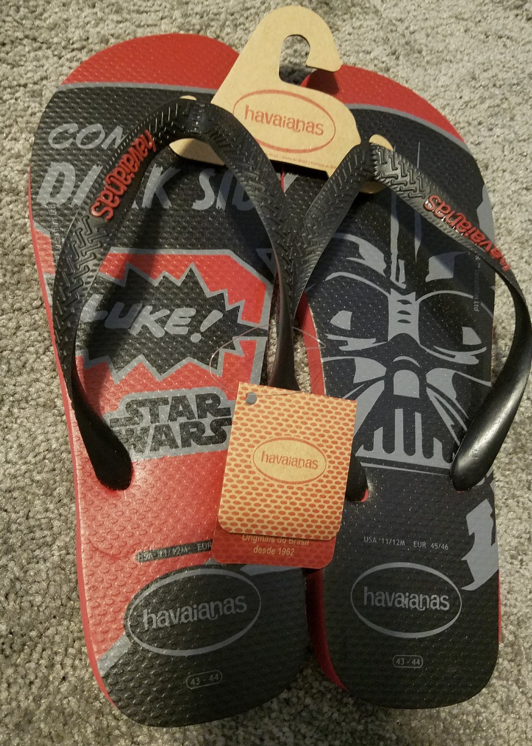 star wars flip flops