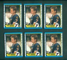 1989-90 O-Pee-Chee #45 Cliff Ronning RC 6 Card lot NM-MT Blues  Rookie