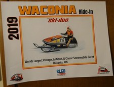 VINTAGE SKI-DOO 2019 WACONIA RIDE IN MIKE TRAPP POSTER 24" X 18" 780