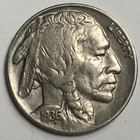 1936 Buffalo Nickel - About Uncirculated (AU) Full Date & Horn KM#134 - 4508-AH